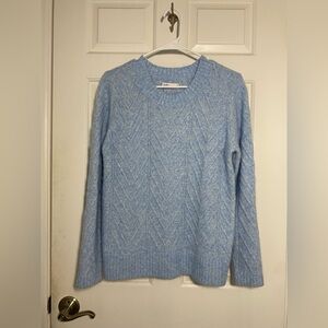 Croft & Barrow Sky Blue Crew Neck Sweater
